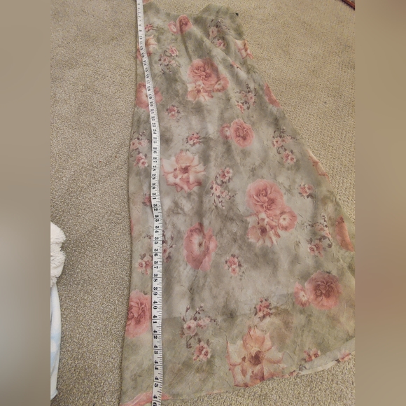 Gorgeous Y2K 90's Vintage Floral Dress and Top Set - Picture 2 of 12